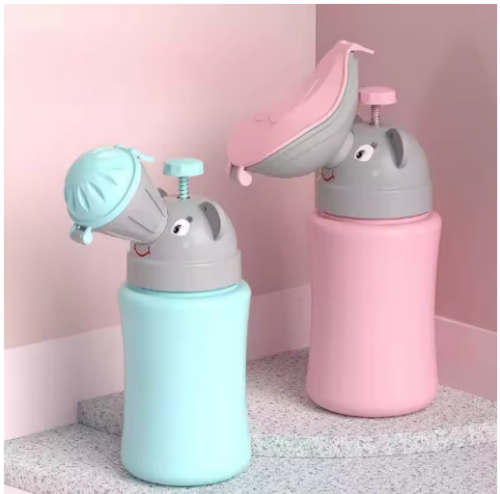 صورة المحمولة الطفل السفر قعادة صحية مانعة للتسرب مبولة مرحاض الطوارئ لسيارة طفل تبول التدريب كوب زجاجة للأطفال صبي فتاة