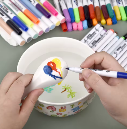 صورة قلم رسم مائي سحري علامات السبورة قلم حبر عائم خربش أقلام مائية مونتيسوري التعليم المبكر لعبة لوازم فنية