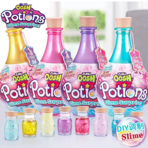 صورة جديد زورو أوش جرعات مختبر الوحل مفاجأة لتقوم بها بنفسك السحرية رقيق الطين بوليمر الوحل عدة لعب للفتيات الهدايا ضد الإجهاد بلايدووغ