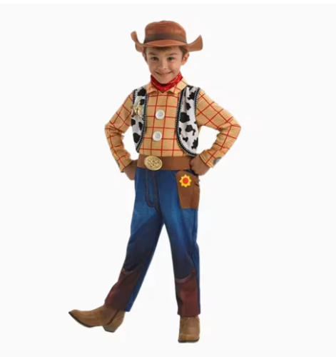 صورة زي توي ستوري وودي مع قبعة رعاة البقر للحفلات التنكرية
